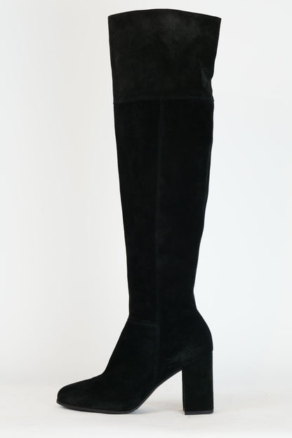 BUUTS Kennel&Schmenger Hohe Stiefel Wildleder schwarz 220019-1