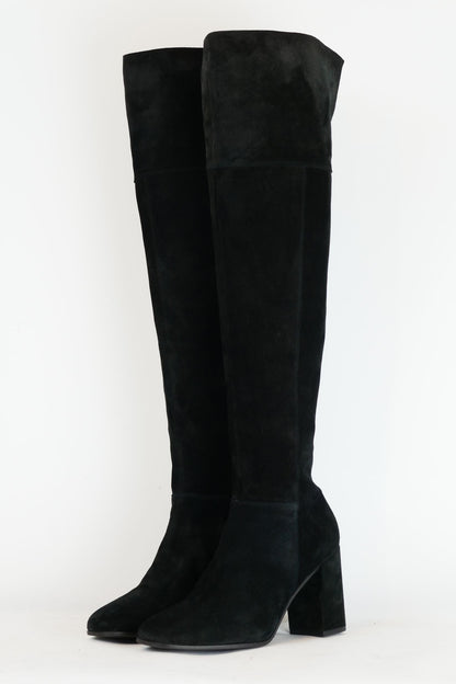 BUUTS Kennel&Schmenger Hohe Stiefel Wildleder schwarz 220019-2