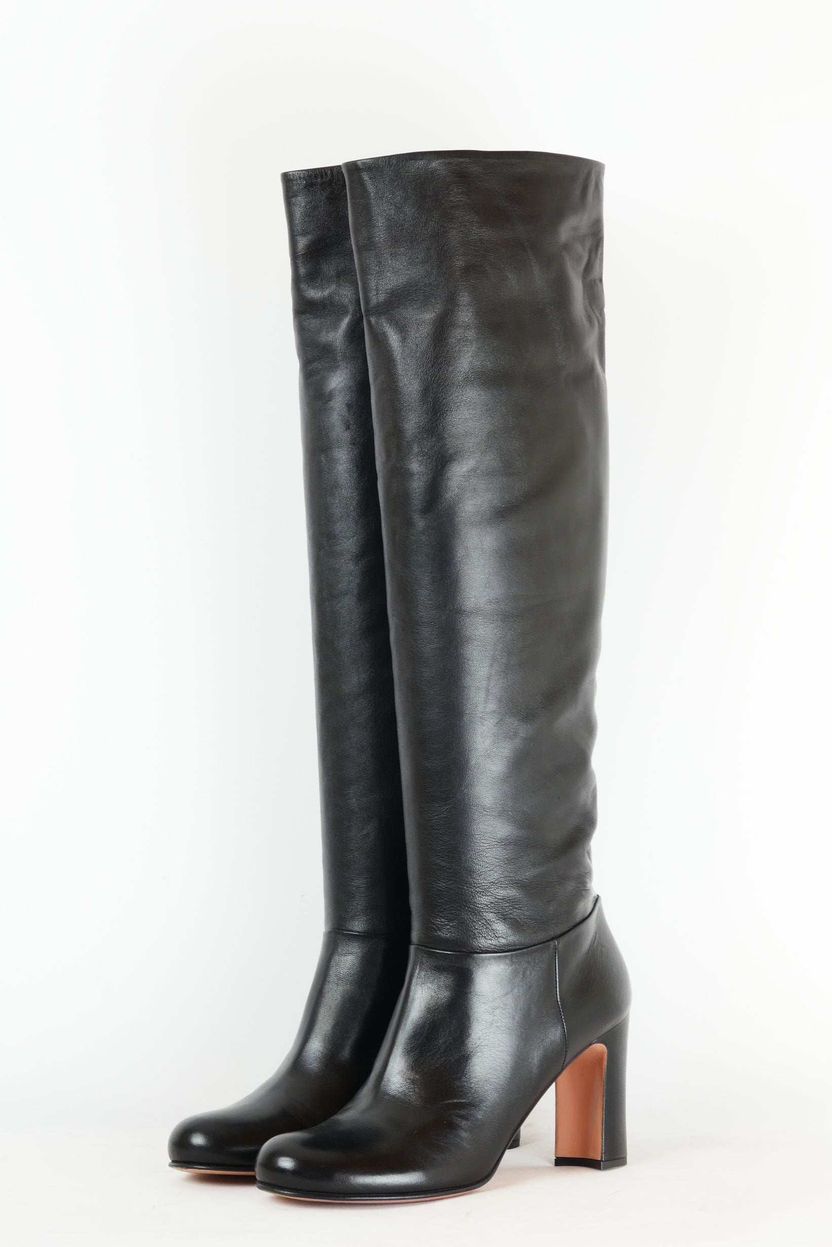 BUUTS Prada Stiefel Leder schwarz 220022-2