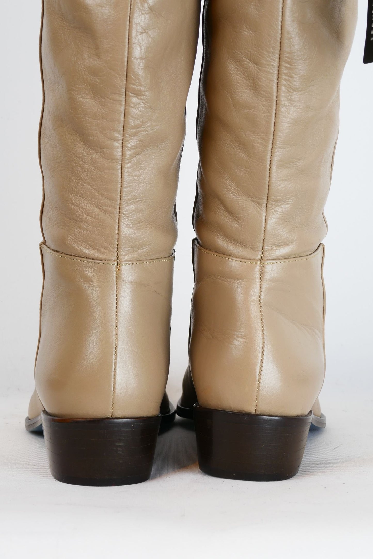 BUUTS Patrizia Pepe Hohe Stiefel Leder creme 220025-10