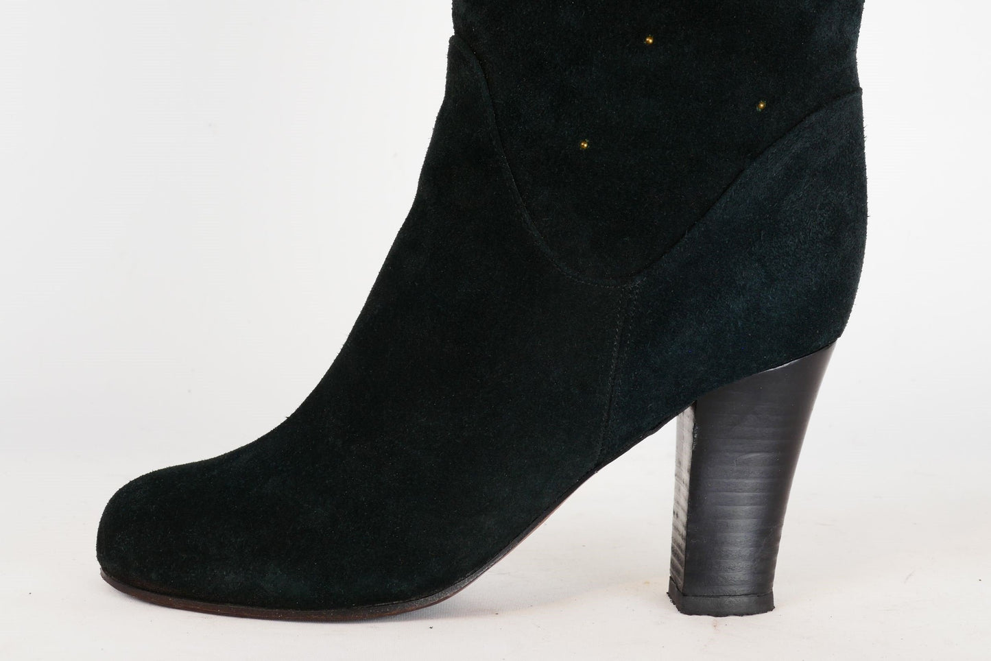 BUUTS See by Chloé Hohe Stiefel Wildleder blau 220026-10