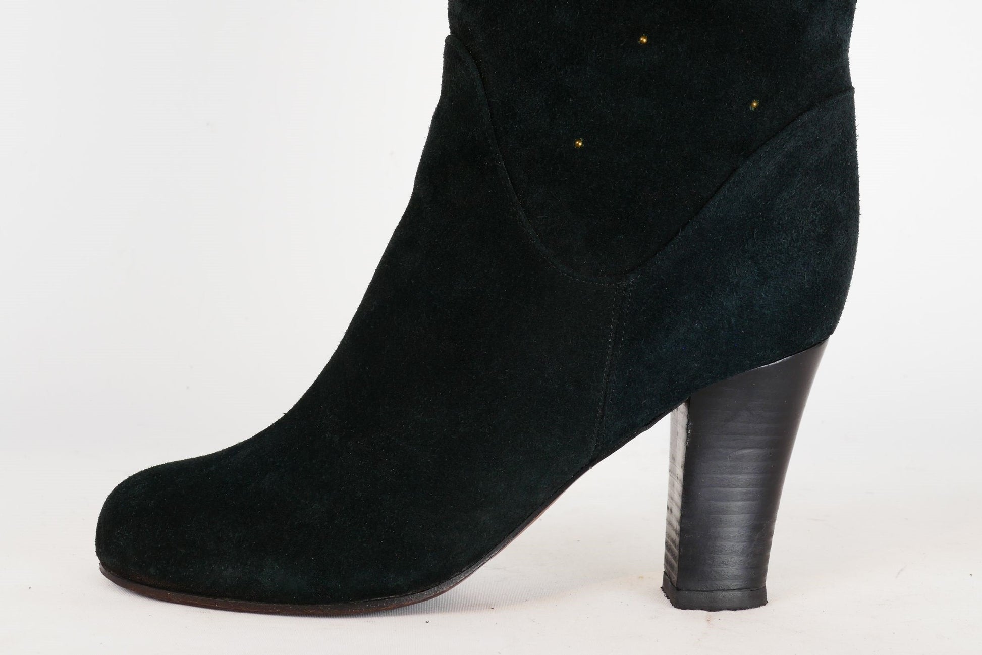 BUUTS See by Chloé Hohe Stiefel Wildleder blau 220026-10