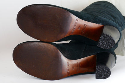 BUUTS See by Chloé Hohe Stiefel Wildleder blau 220026-12