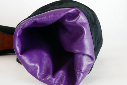 BUUTS See by Chloé Hohe Stiefel Wildleder blau 220026-8