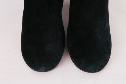 BUUTS See by Chloé Hohe Stiefel Wildleder blau 220026-9