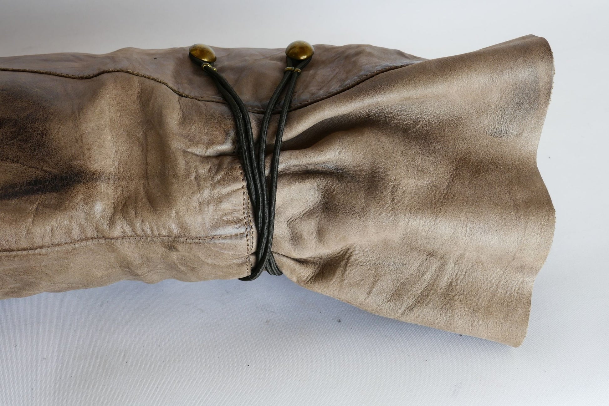 BUUTS Janet&Janet Overknees Leder schlamm 220027-12