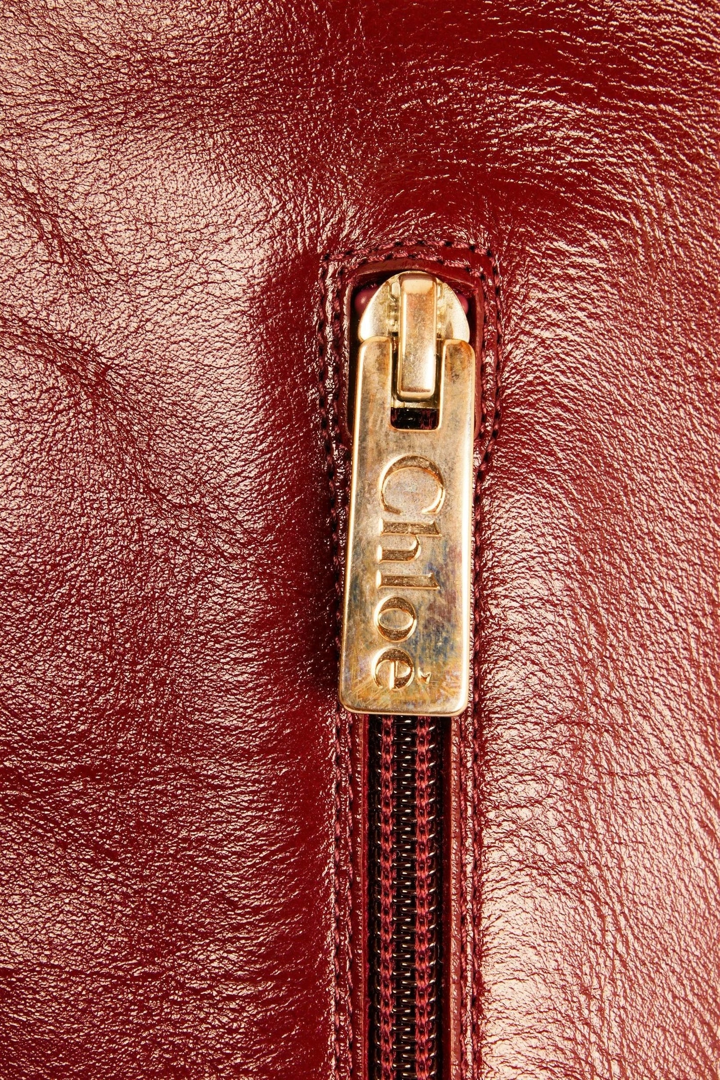 BUUTS Chloé Overknees Leder bordeaux 220028-8