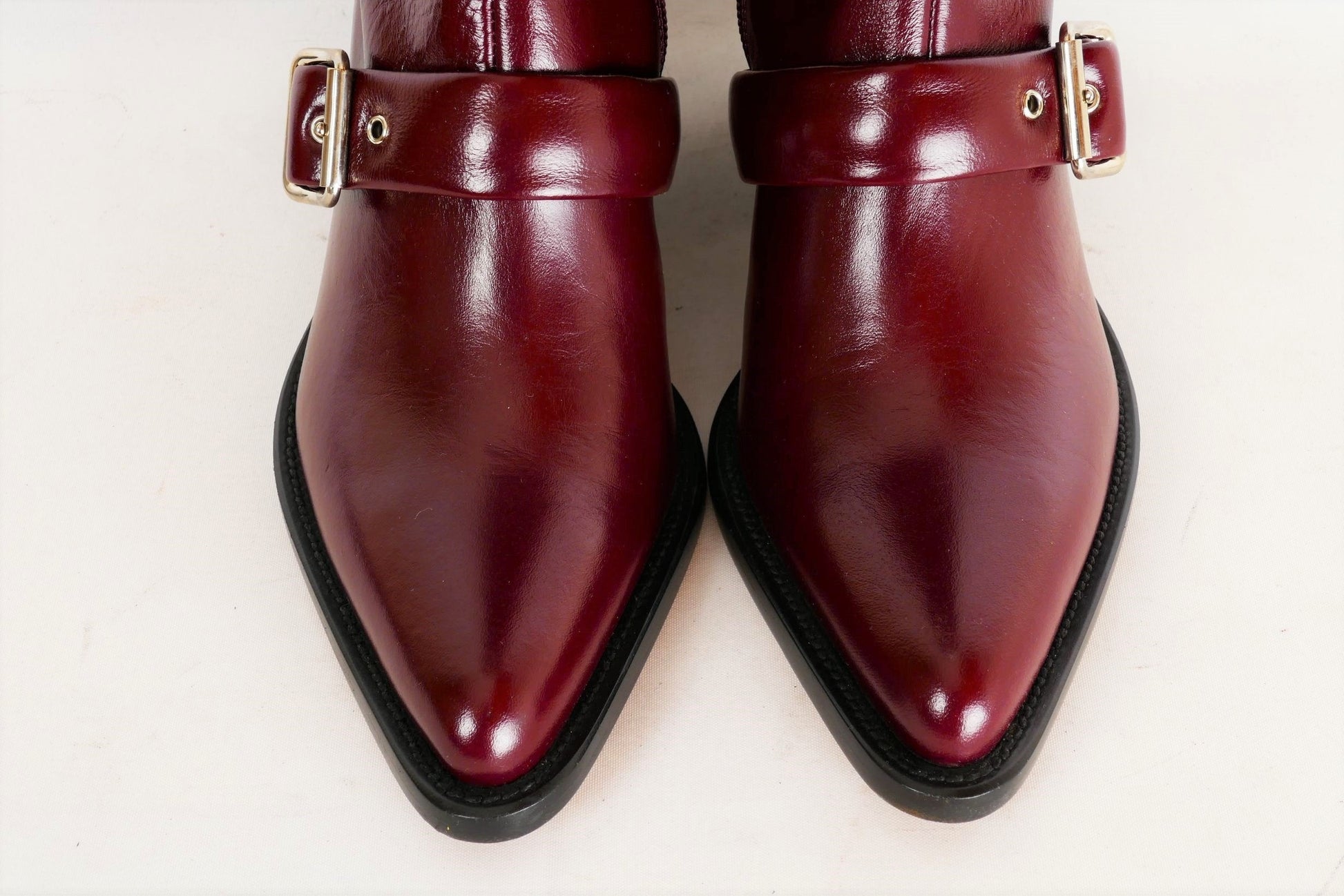 BUUTS Chloé Overknees Leder bordeaux 220028-9