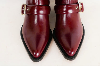 BUUTS Chloé Overknees Leder bordeaux 220028-9