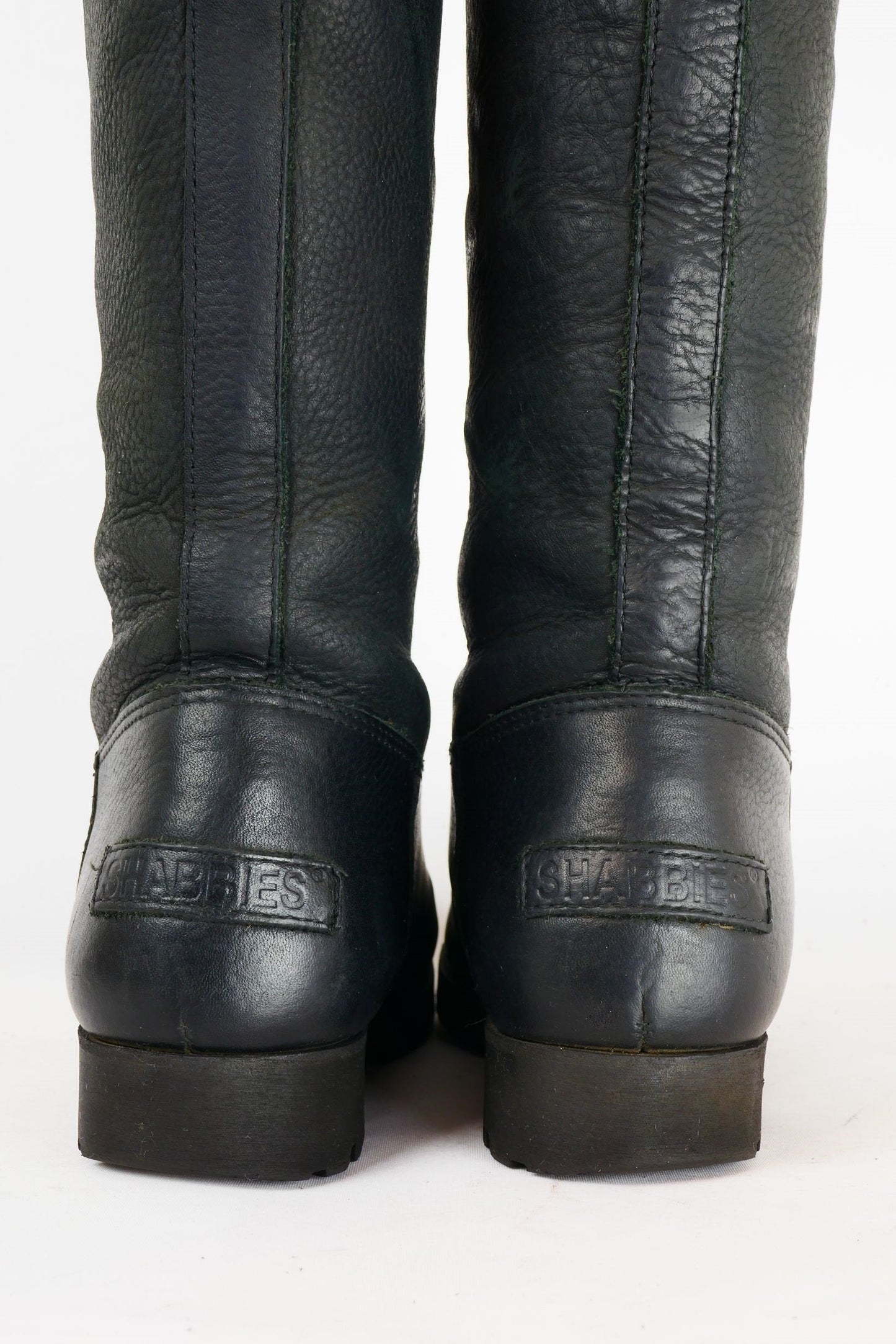 BUUTS Shabbies Hohe Stiefel Leder schwarz 220035-7