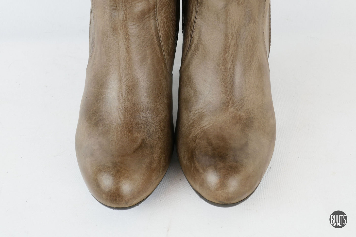 BUUTS Janet&Janet Overknees Leder schlamm 221003-8