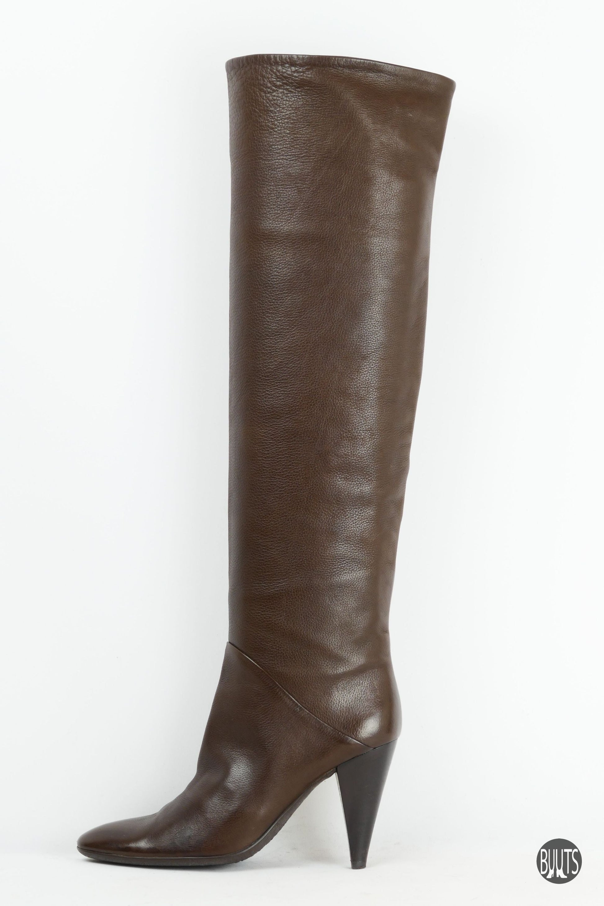 BUUTS Giuseppe Zanotti (Vicini)  Hohe Stiefel Leder dunkelbraun 221010-1