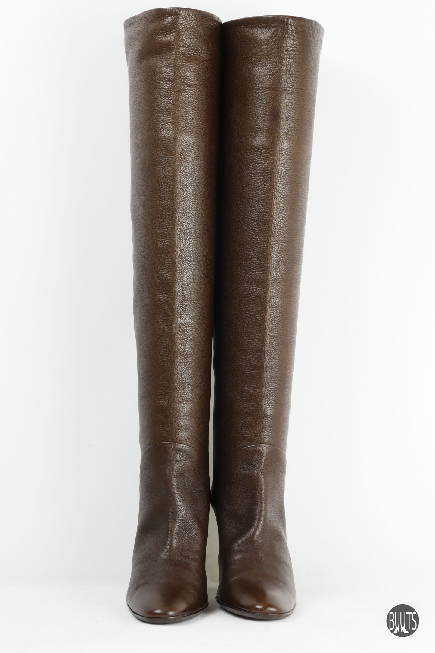 BUUTS Giuseppe Zanotti (Vicini)  Hohe Stiefel Leder dunkelbraun 221010-3