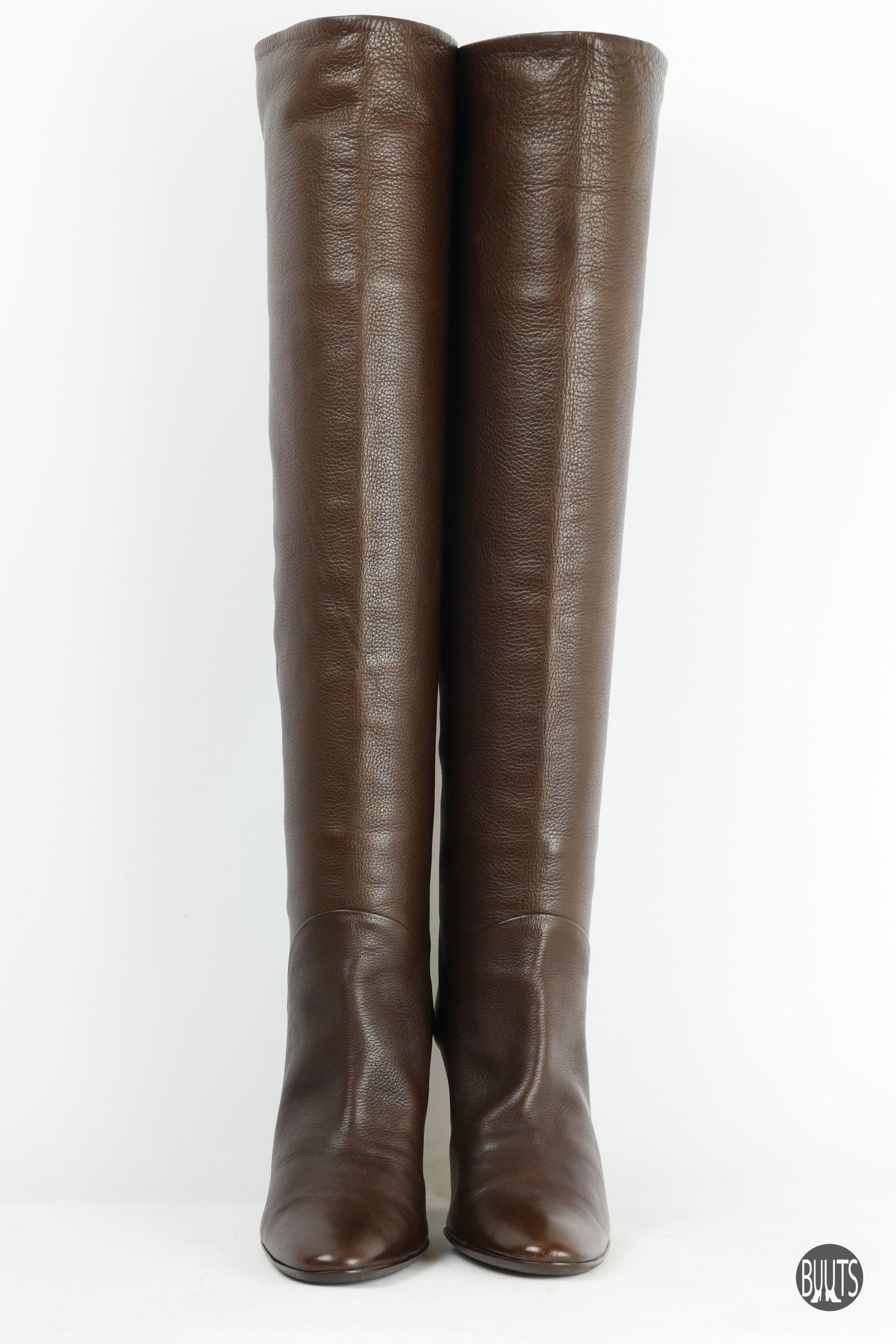 BUUTS Giuseppe Zanotti (Vicini)  Hohe Stiefel Leder dunkelbraun 221010-3