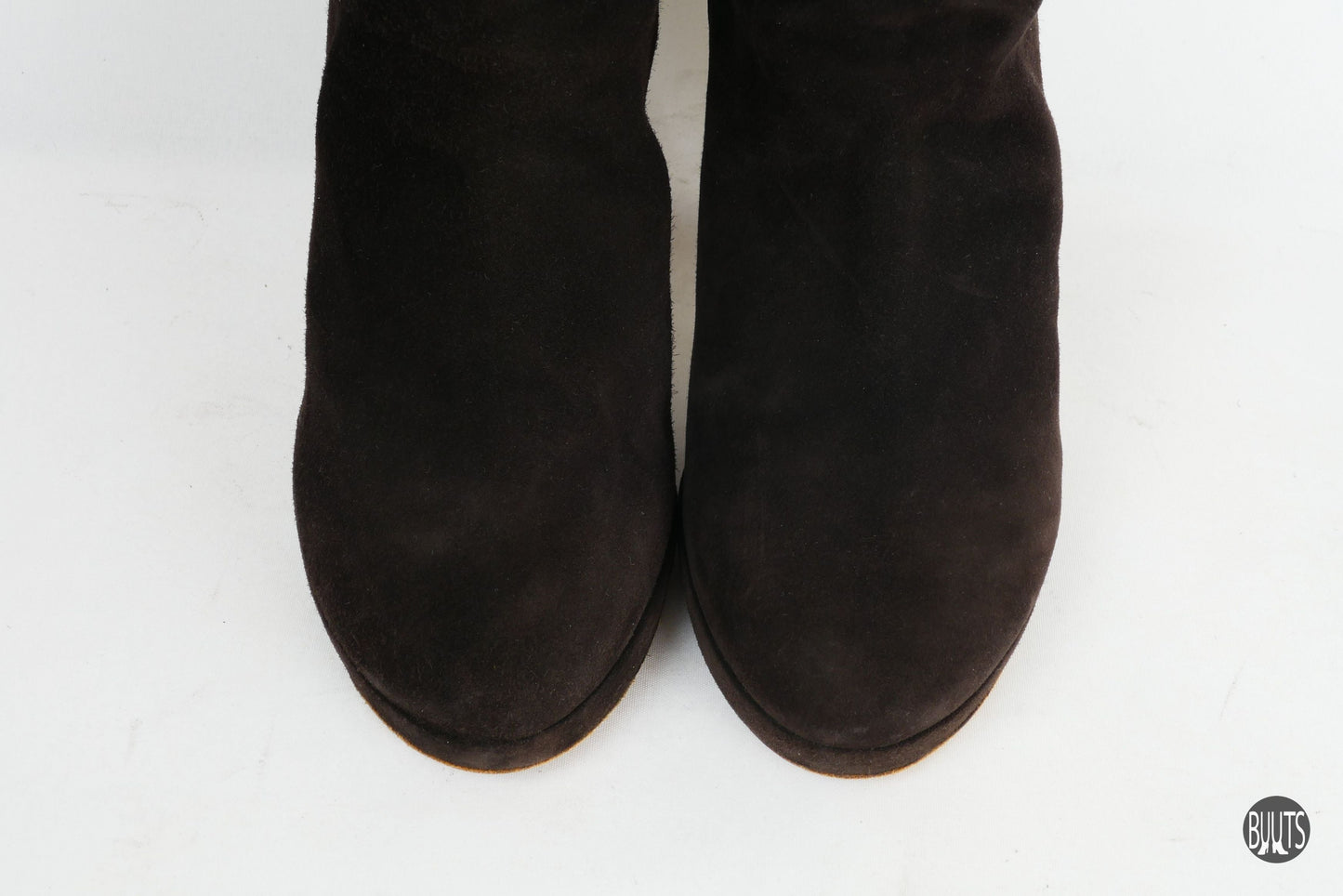 BUUTS Unützer Overknees Wildleder dunkelbraun 221015-8