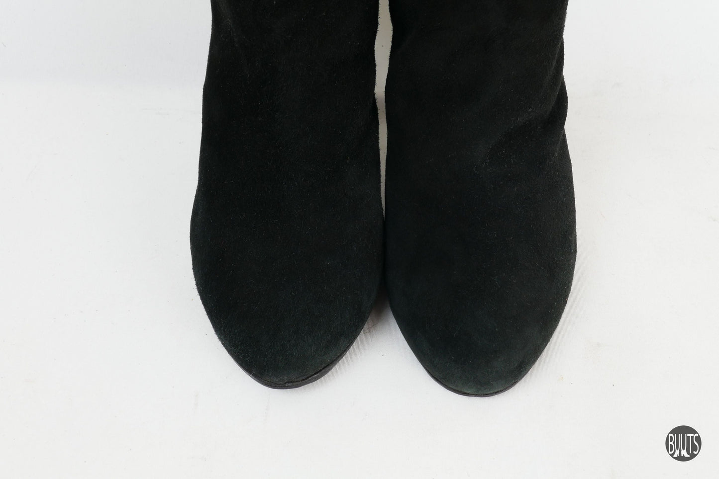 BUUTS Unützer Overknees Wildleder schwarz 221018-8