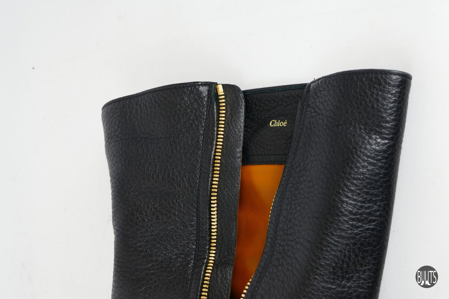 BUUTS Chloé Overknees Leder schwarz 221026-11