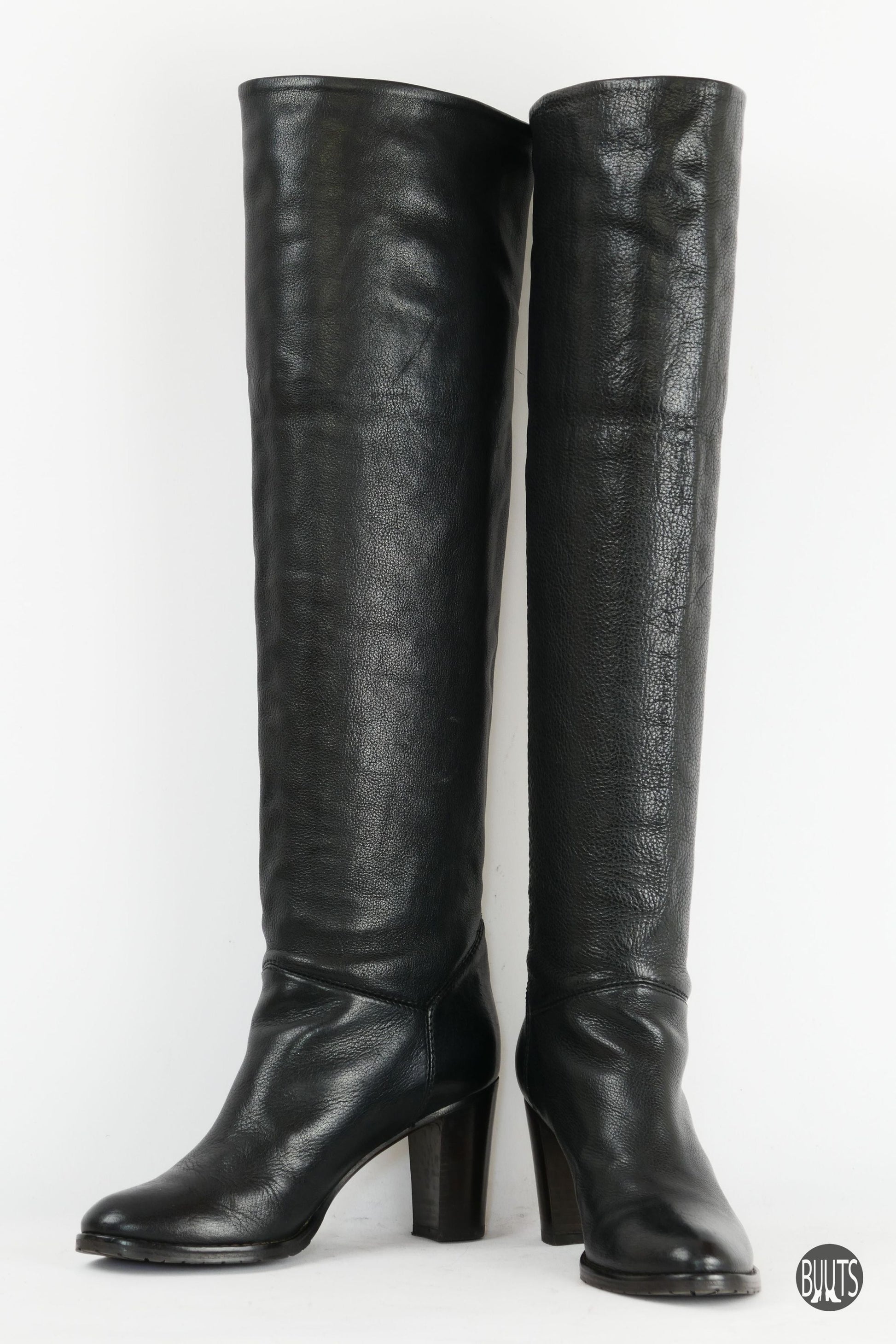 BUUTS L'Autre Chose (Archive) Hohe Stiefel Leder schwarz 221027-4