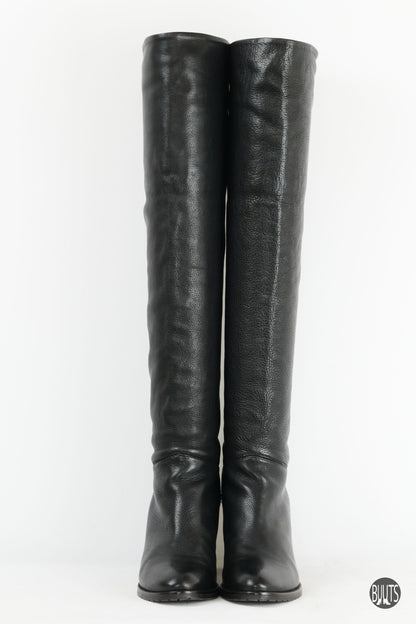 BUUTS L'Autre Chose (Archive) Hohe Stiefel Leder schwarz 221027-5