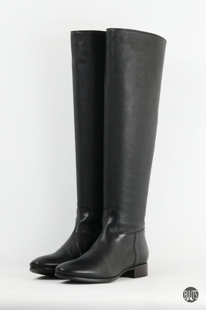 BUUTS Santoni Hohe Stiefel Leder schwarz 221032-2