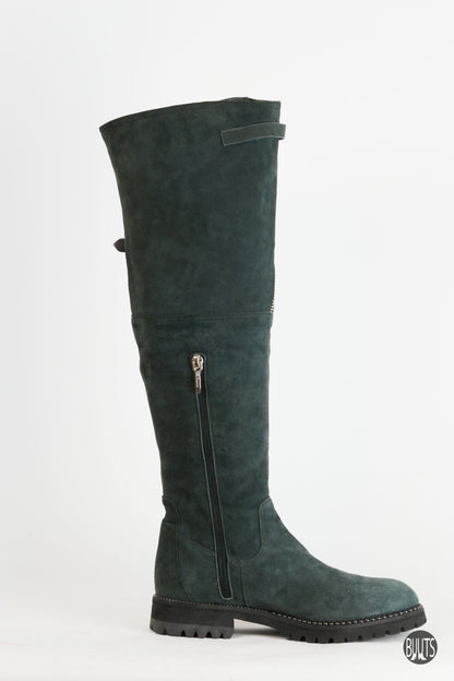 BUUTS Cesare Paciotti Stiefel Wildleder grau 221041-3