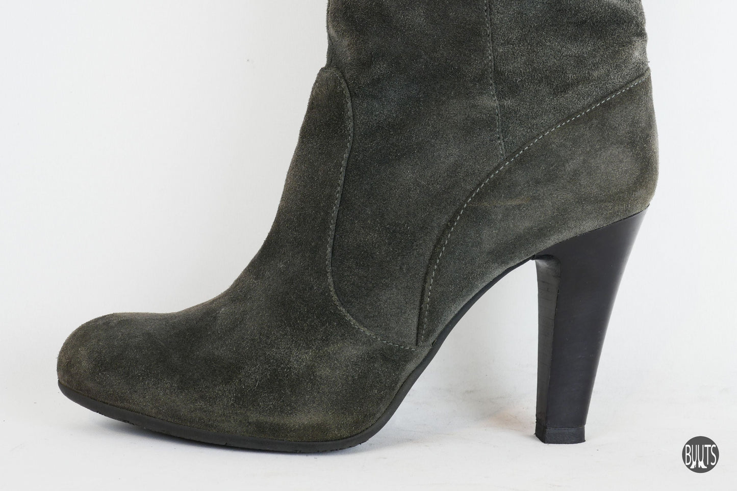 BUUTS Janet&Janet Overknees Wildleder grau 221045-10