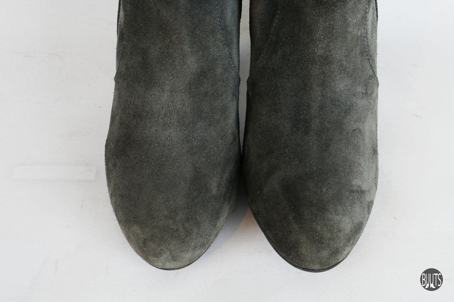 BUUTS Janet&Janet Overknees Wildleder grau 221045-8