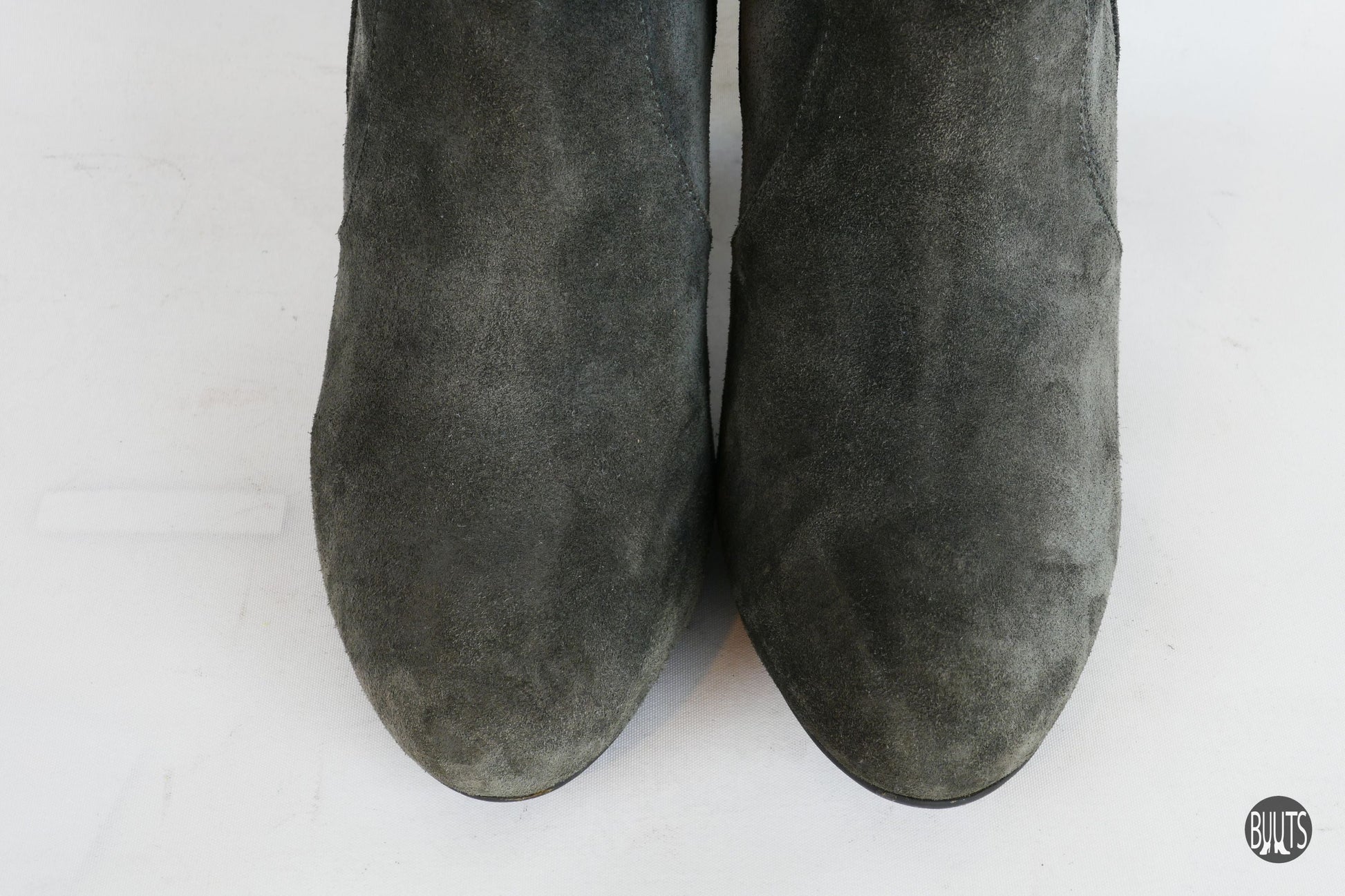 BUUTS Janet&Janet Overknees Wildleder grau 221045-8