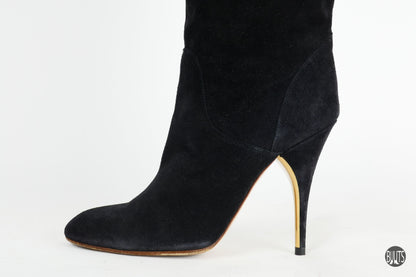 BUUTS Chloé Overknees Wildleder schwarz 221049-10