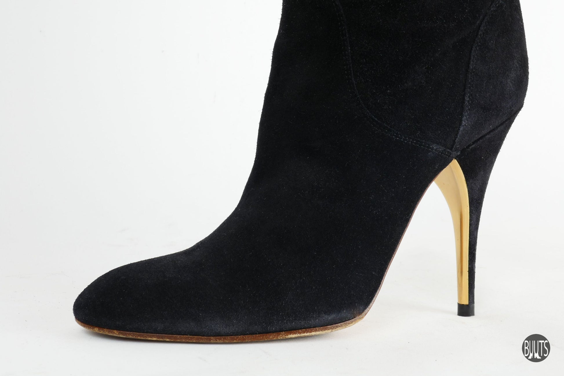 BUUTS Chloé Overknees Wildleder schwarz 221049-11