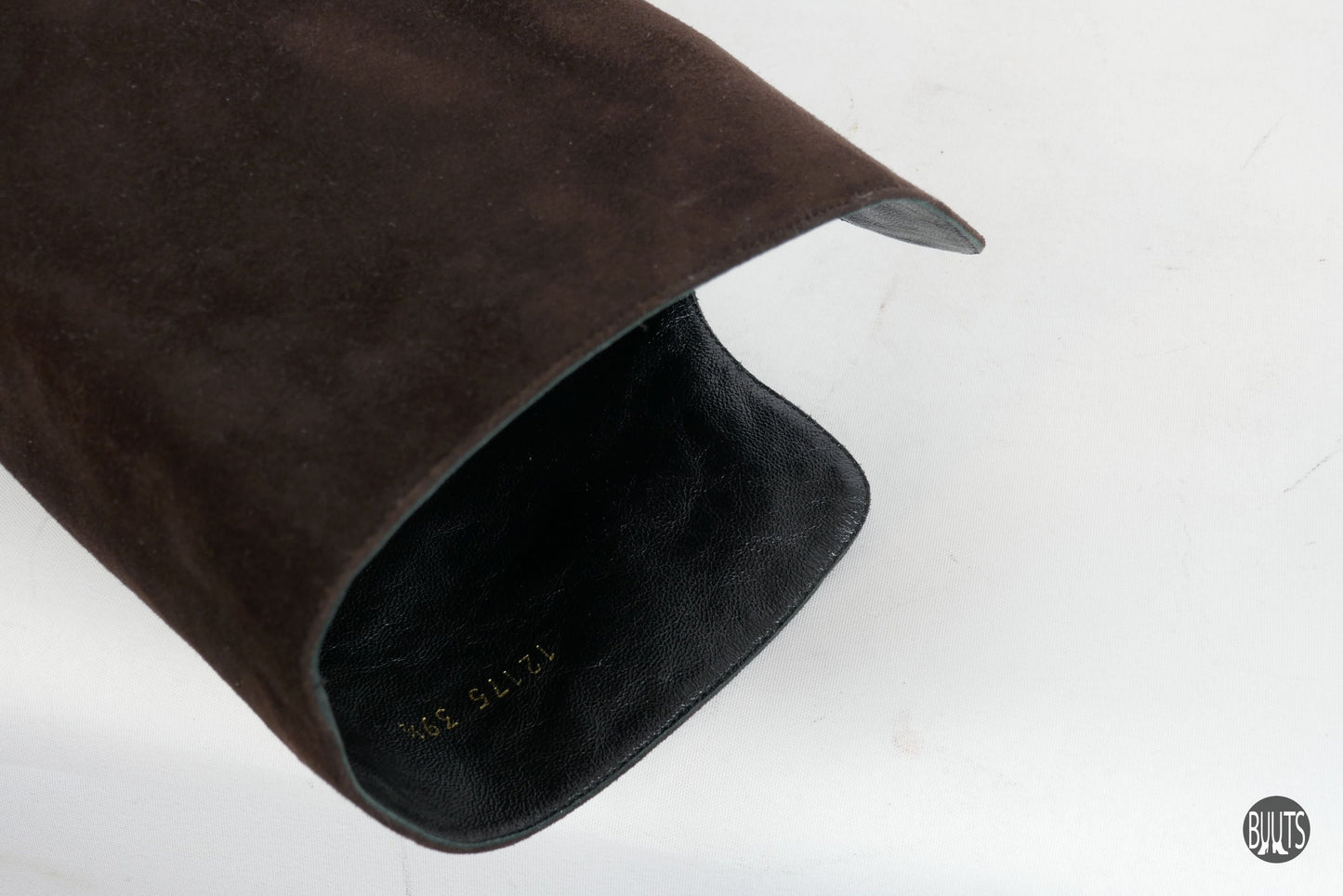 BUUTS Dolce&Gabbana Hohe Stiefel Wildleder dunkelbraun 221055-10