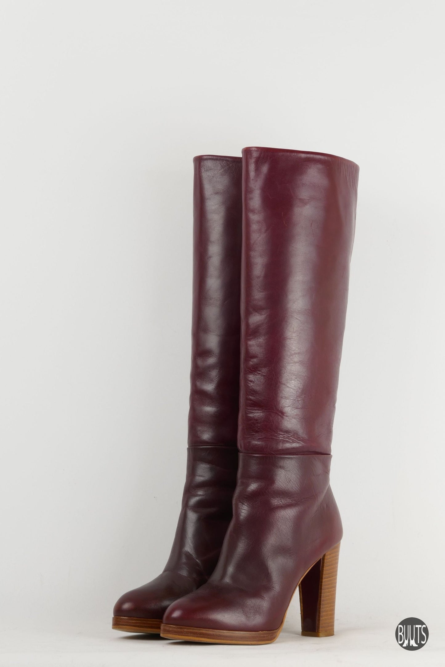 BUUTS Zara Stiefel Leder bordeaux 222026-2