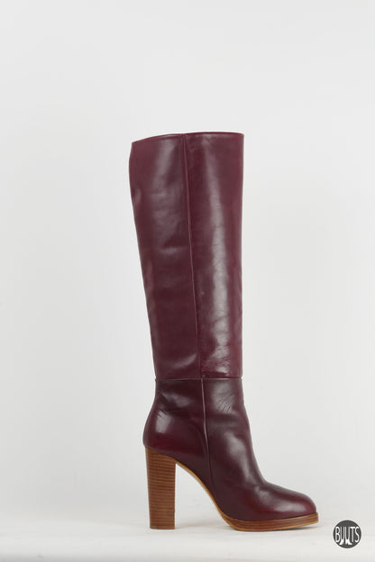 BUUTS Zara Stiefel Leder bordeaux 222026-3