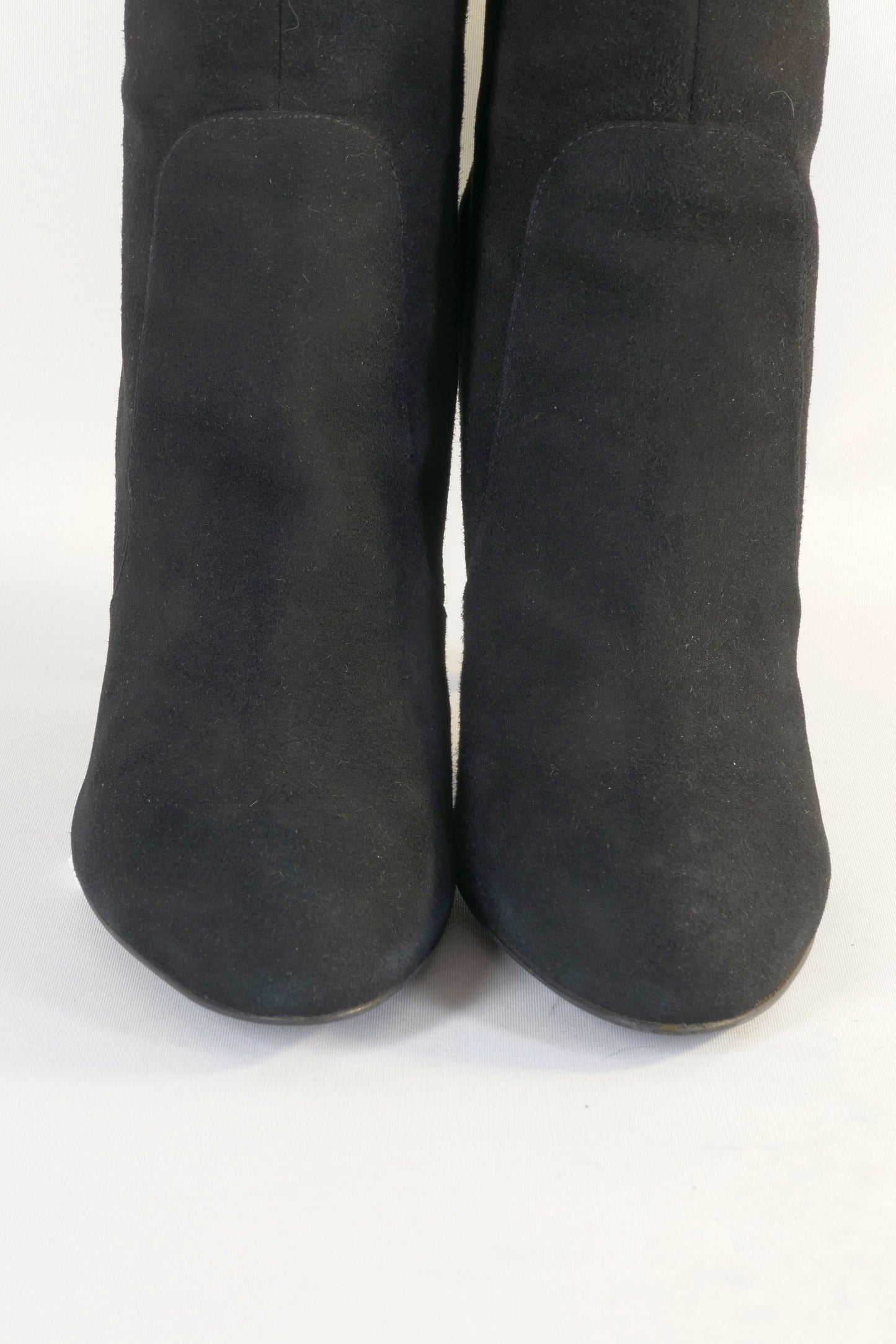 BUUTS Sergio Rossi Hohe Stiefel Leder schwarz 222027-9