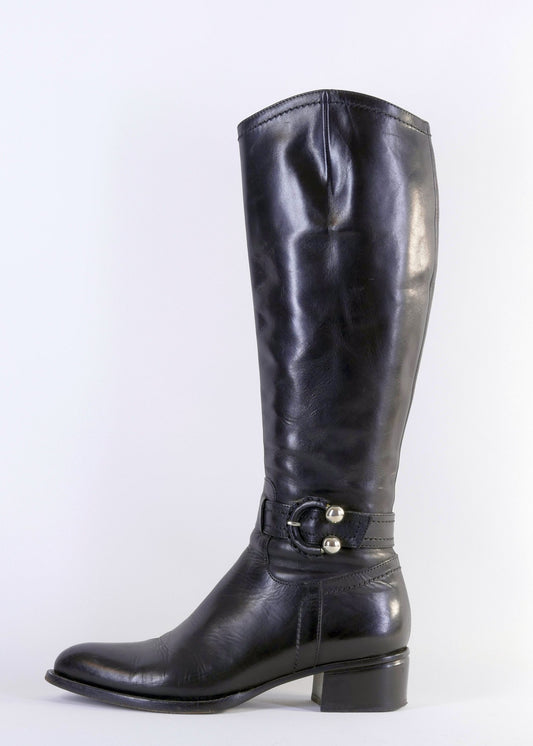 BUUTS Franco Martini Stiefel Leder schwarz 222028-1