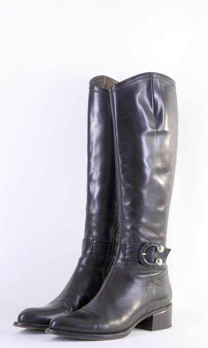 BUUTS Franco Martini Stiefel Leder schwarz 222028-2