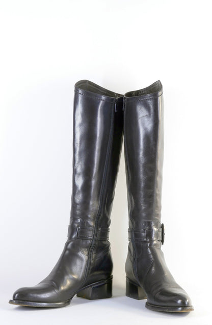 BUUTS Franco Martini Stiefel Leder schwarz 222028-4