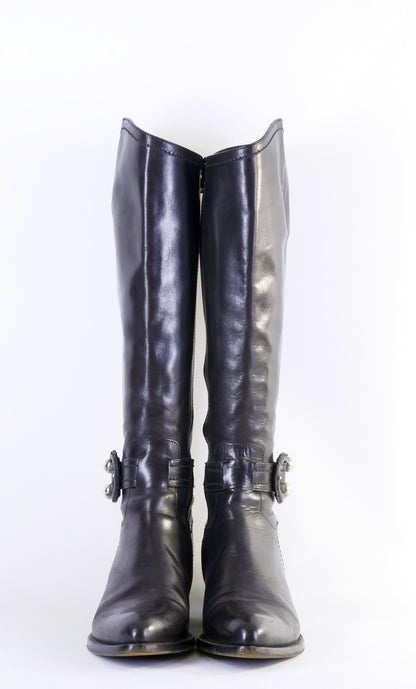 BUUTS Franco Martini Stiefel Leder schwarz 222028-6