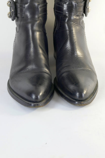 BUUTS Franco Martini Stiefel Leder schwarz 222028-9