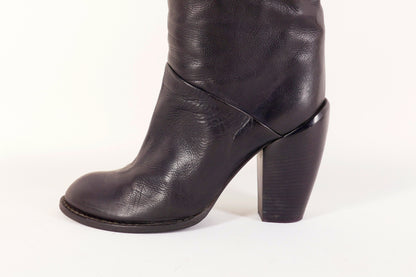 BUUTS Baldinini Hohe Stiefel Leder schwarz 222031-10