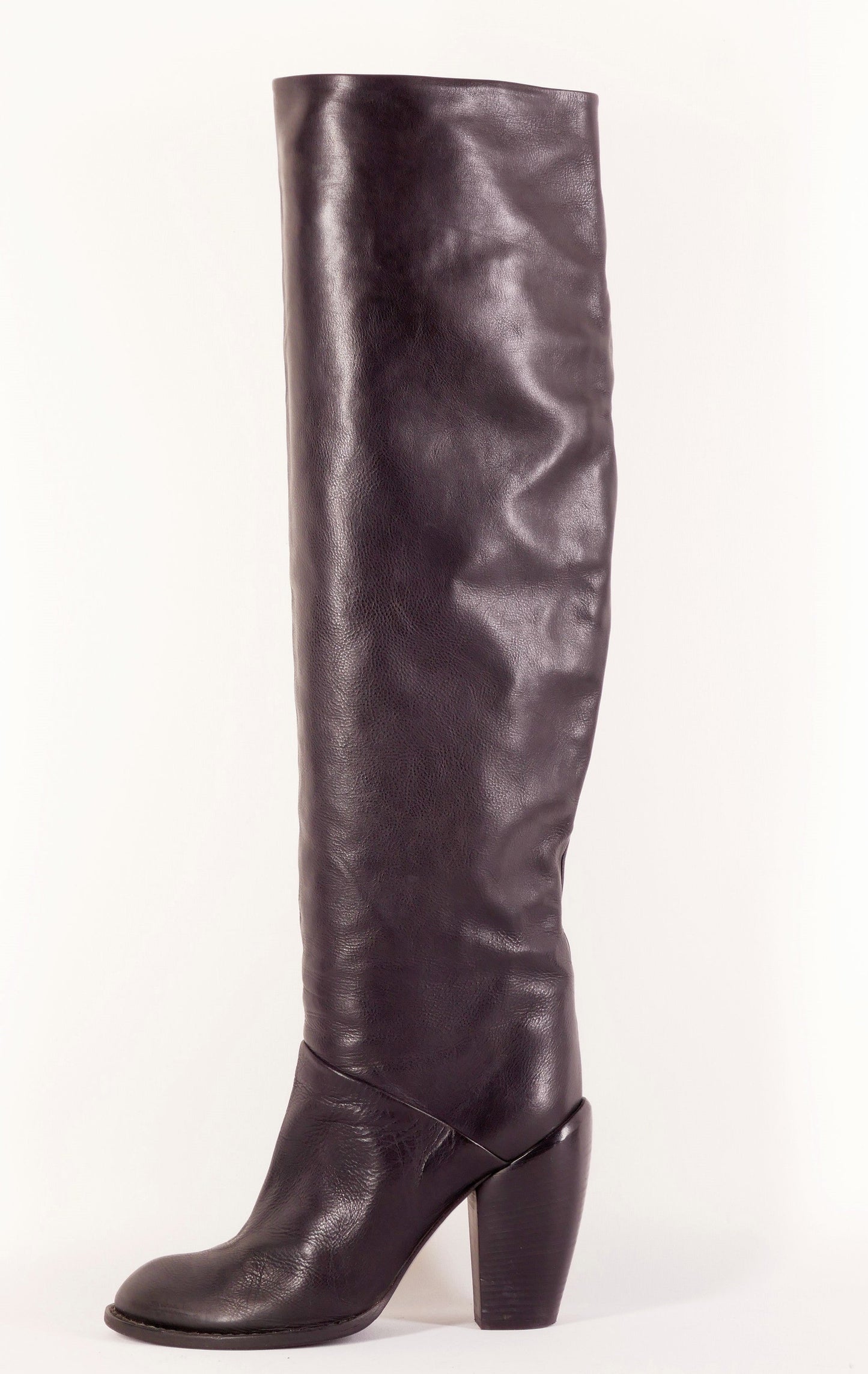 BUUTS Baldinini Hohe Stiefel Leder schwarz 222031-1