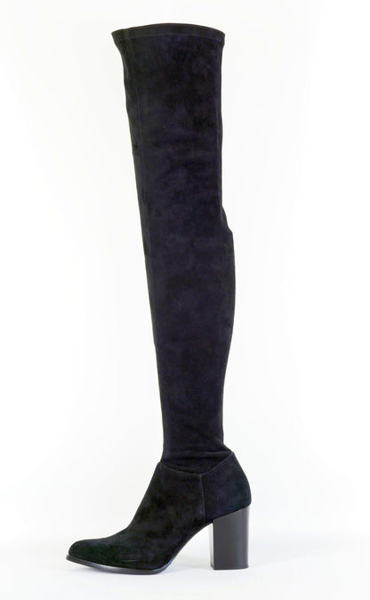 BUUTS Le Silla Overknees Wildleder schwarz 222033-1