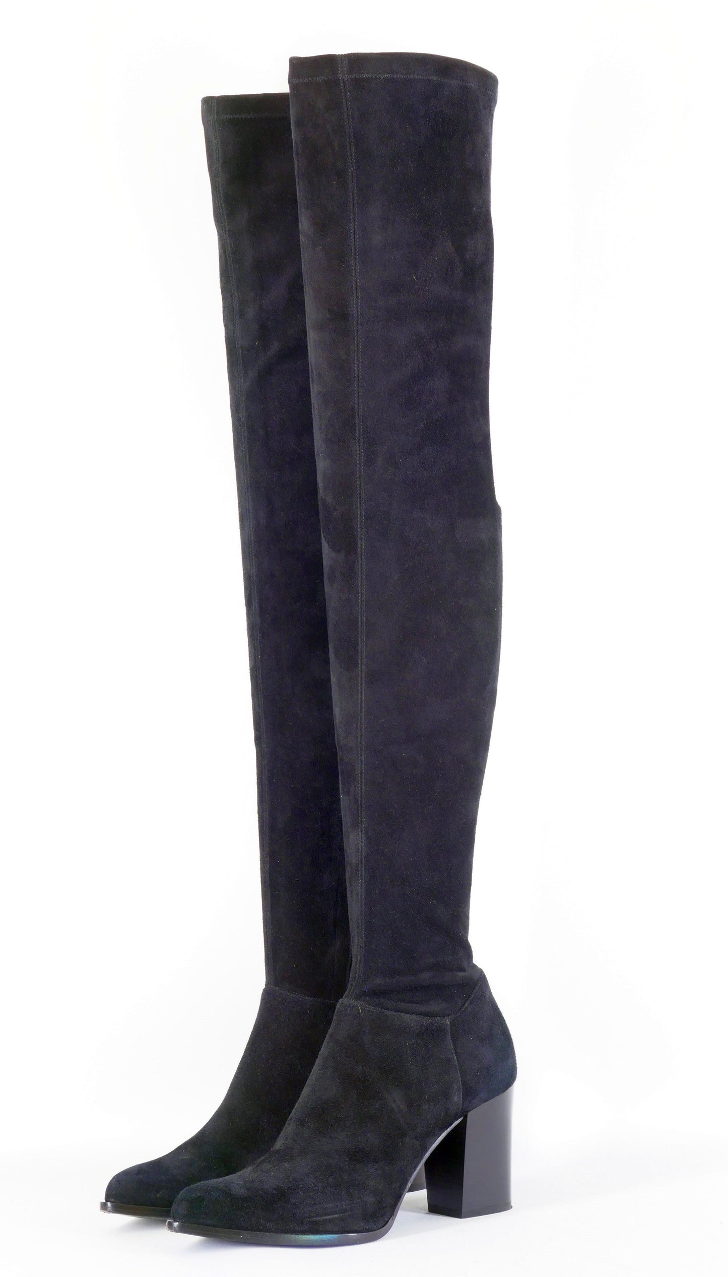 BUUTS Le Silla Overknees Wildleder schwarz 222033-2