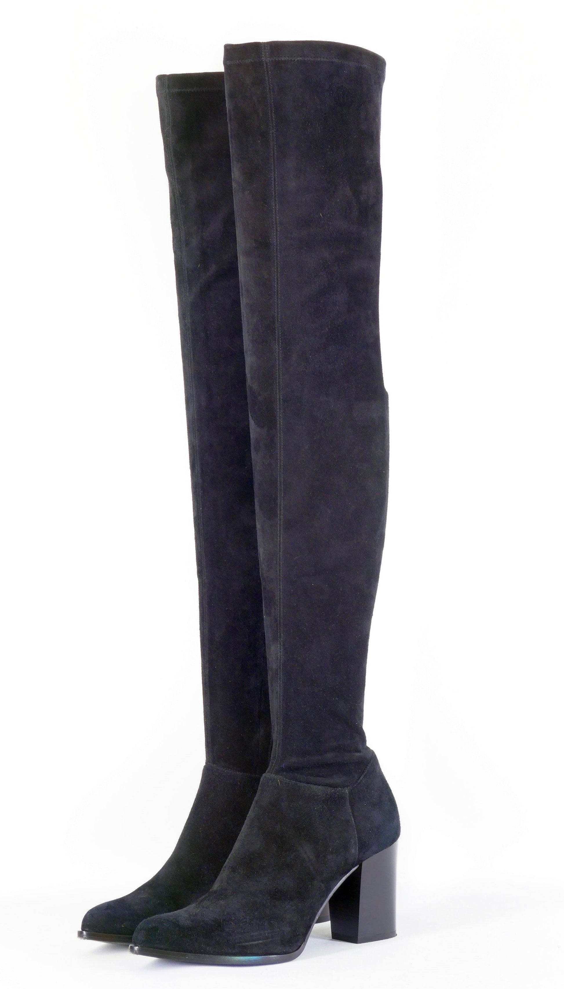 BUUTS Le Silla Overknees Wildleder schwarz 222033-2