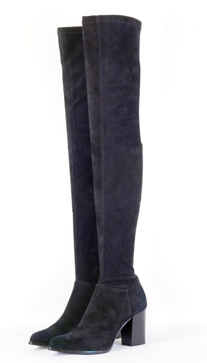 BUUTS Le Silla Overknees Wildleder schwarz 222033-2