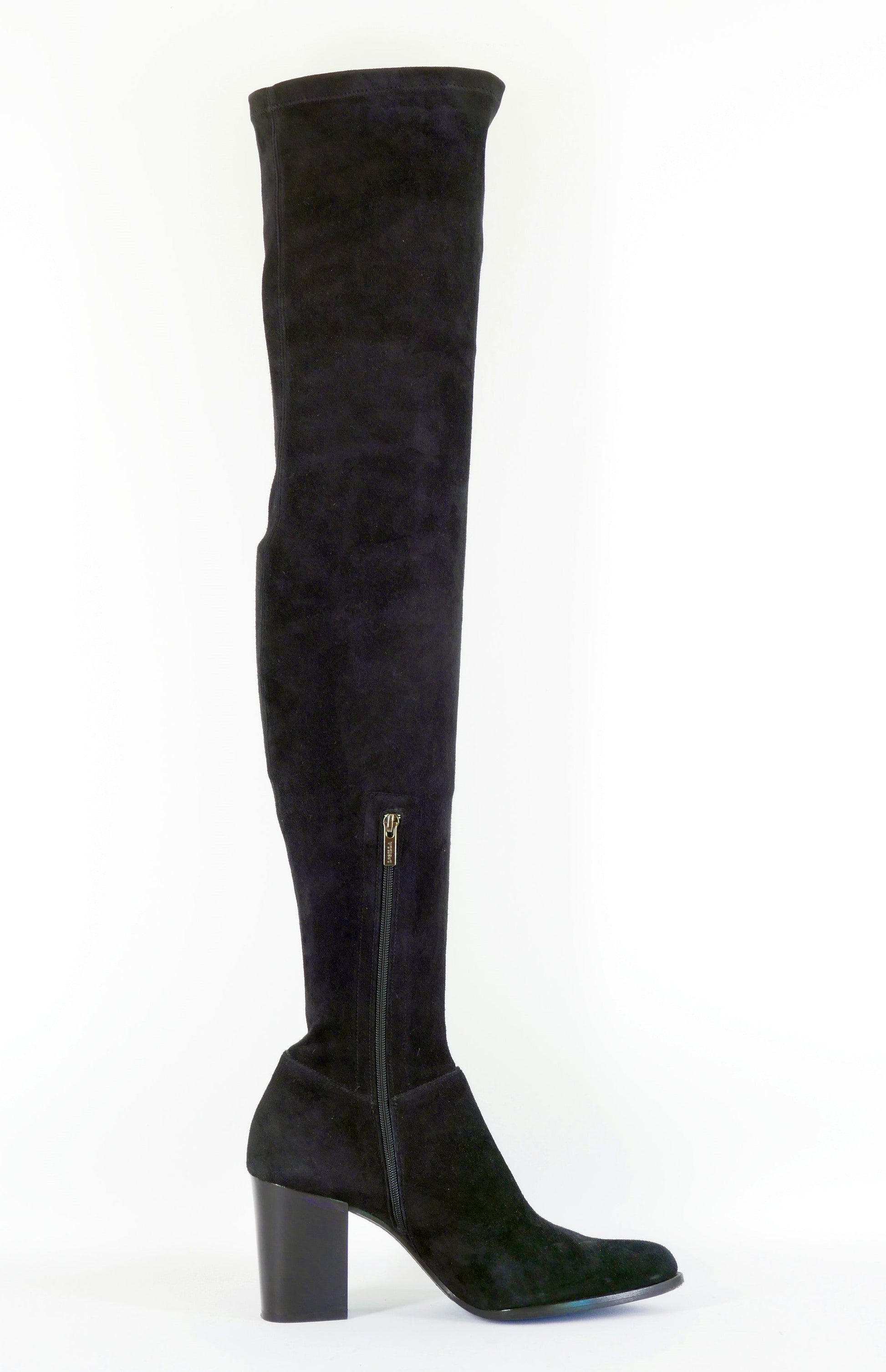 BUUTS Le Silla Overknees Wildleder schwarz 222033-3