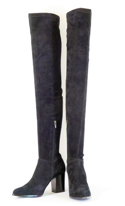 BUUTS Le Silla Overknees Wildleder schwarz 222033-4