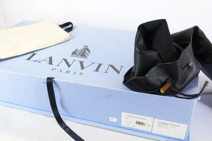 BUUTS Lanvin Overknees Leder schwarz 222036-14