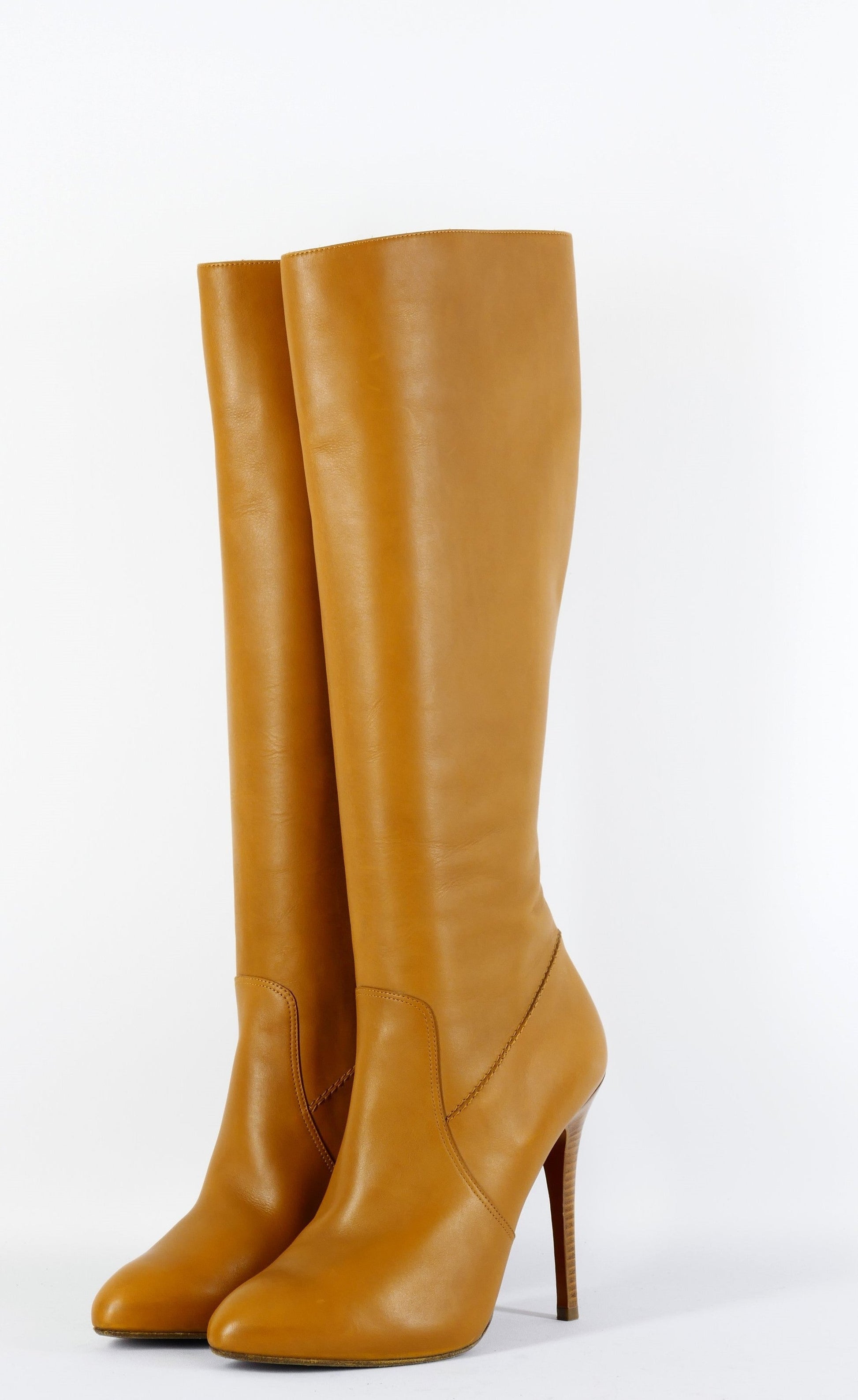 BUUTS Ralph Lauren Collection Stiefel Leder cognac 222037-2
