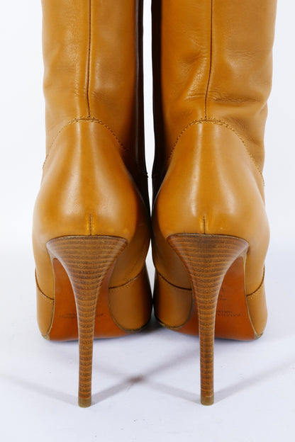 BUUTS Ralph Lauren Collection Stiefel Leder cognac 222037-8